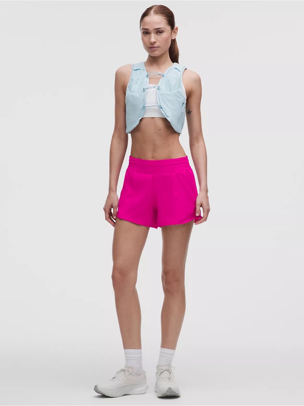 NWT Hotty Hot High-Rise Lined Short 4"
Pink Flare